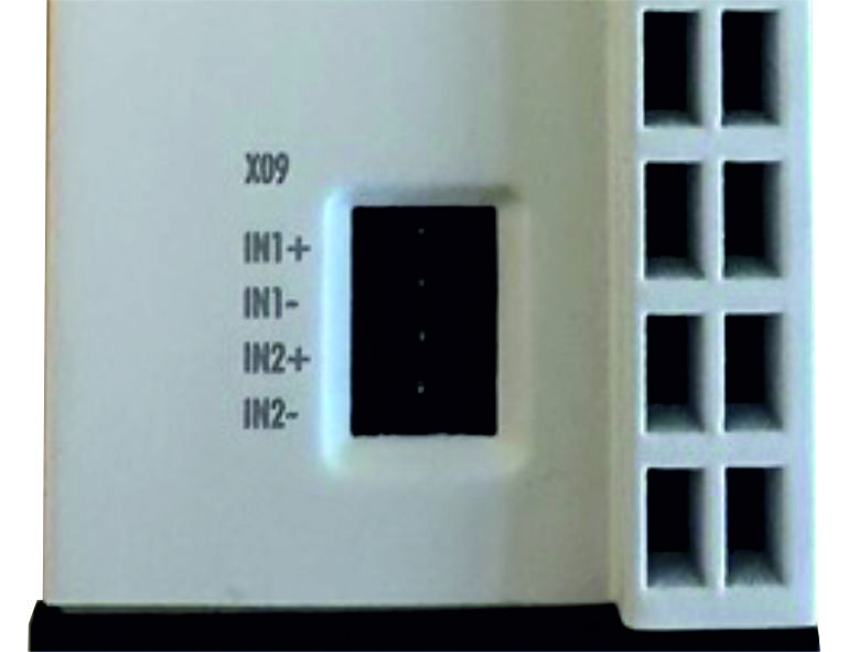 TwinSAFE slot | X09 1: