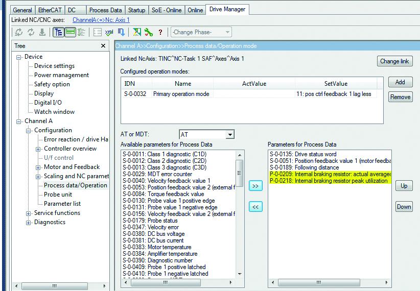 Diagnostics for external brake resistors 3: