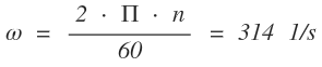 Example for horizontal travel drive 1: