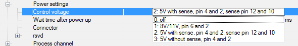 Power Settings 1: