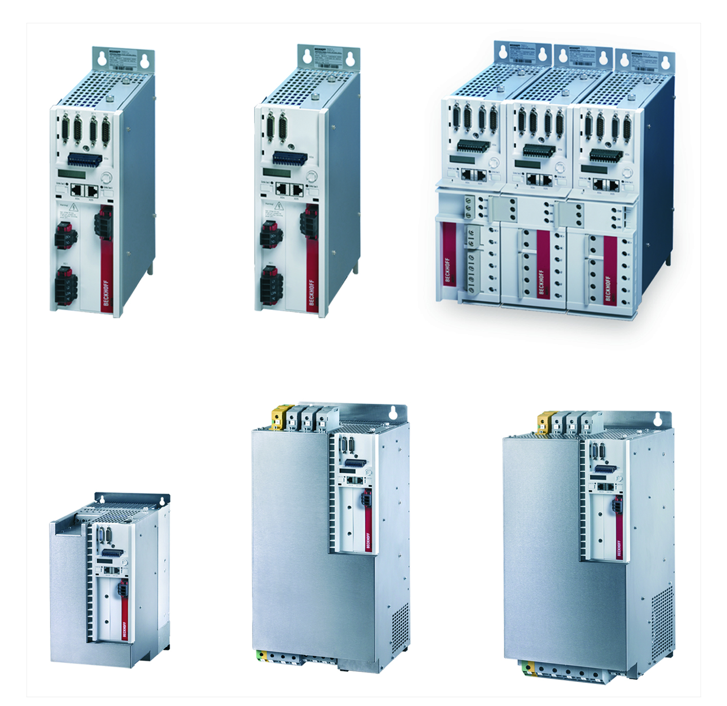 Configuration of the servo drives 1: