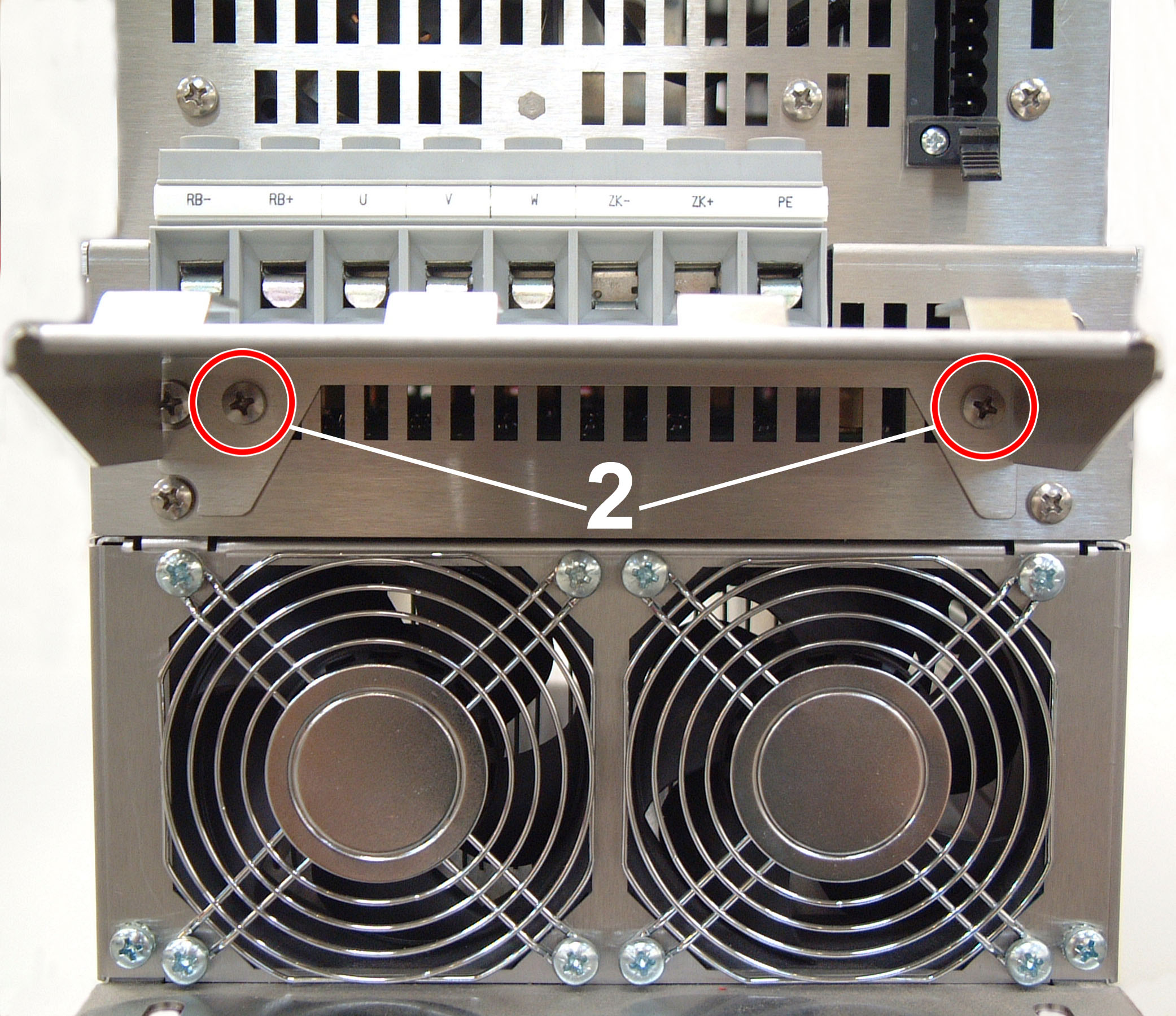 Installation examples (60 A - 170 A devices) 4:
