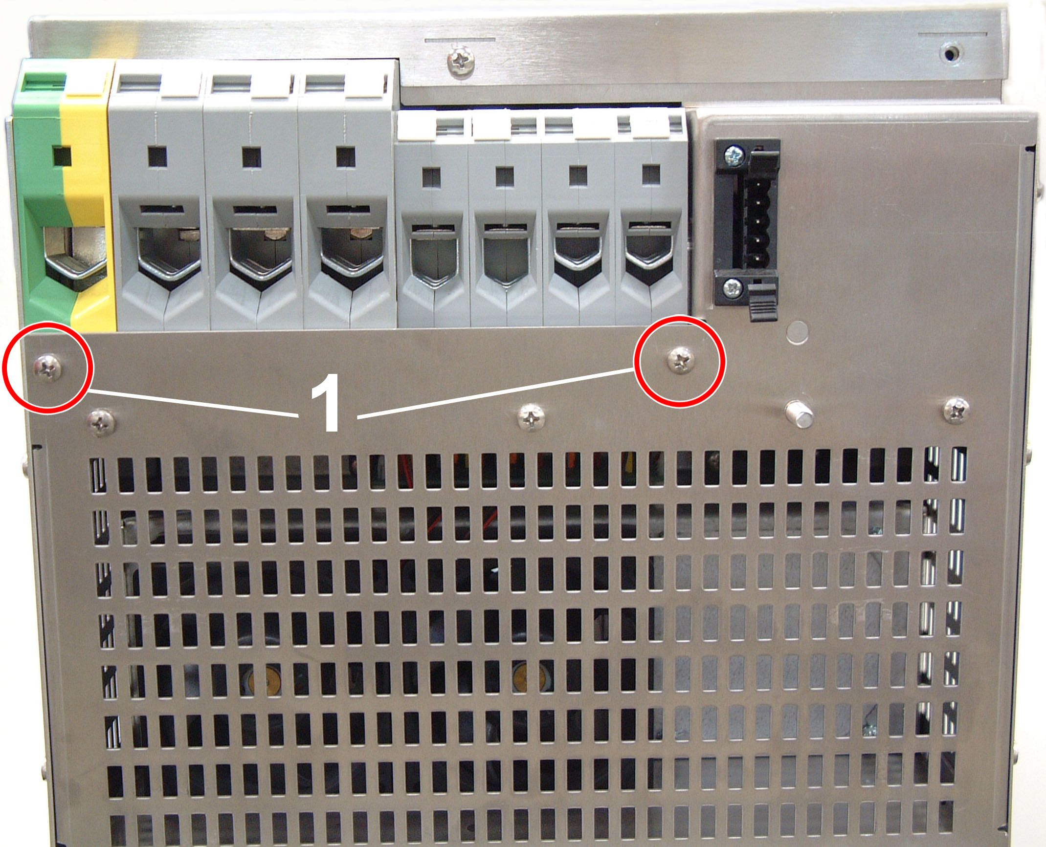 Installation examples (60 A - 170 A devices) 6: