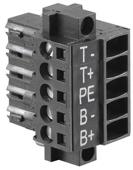 X14 (A), X24 (B): Motor brake, thermal contact (1.5 A - 40 A devices) 1: