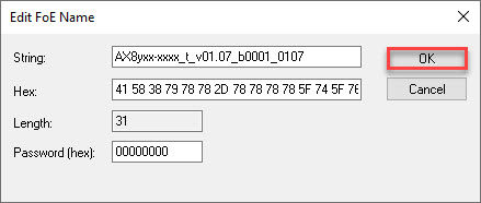 Firmware update | Firmware version (V1.03–V1.06) to V1.07 or higher 10: