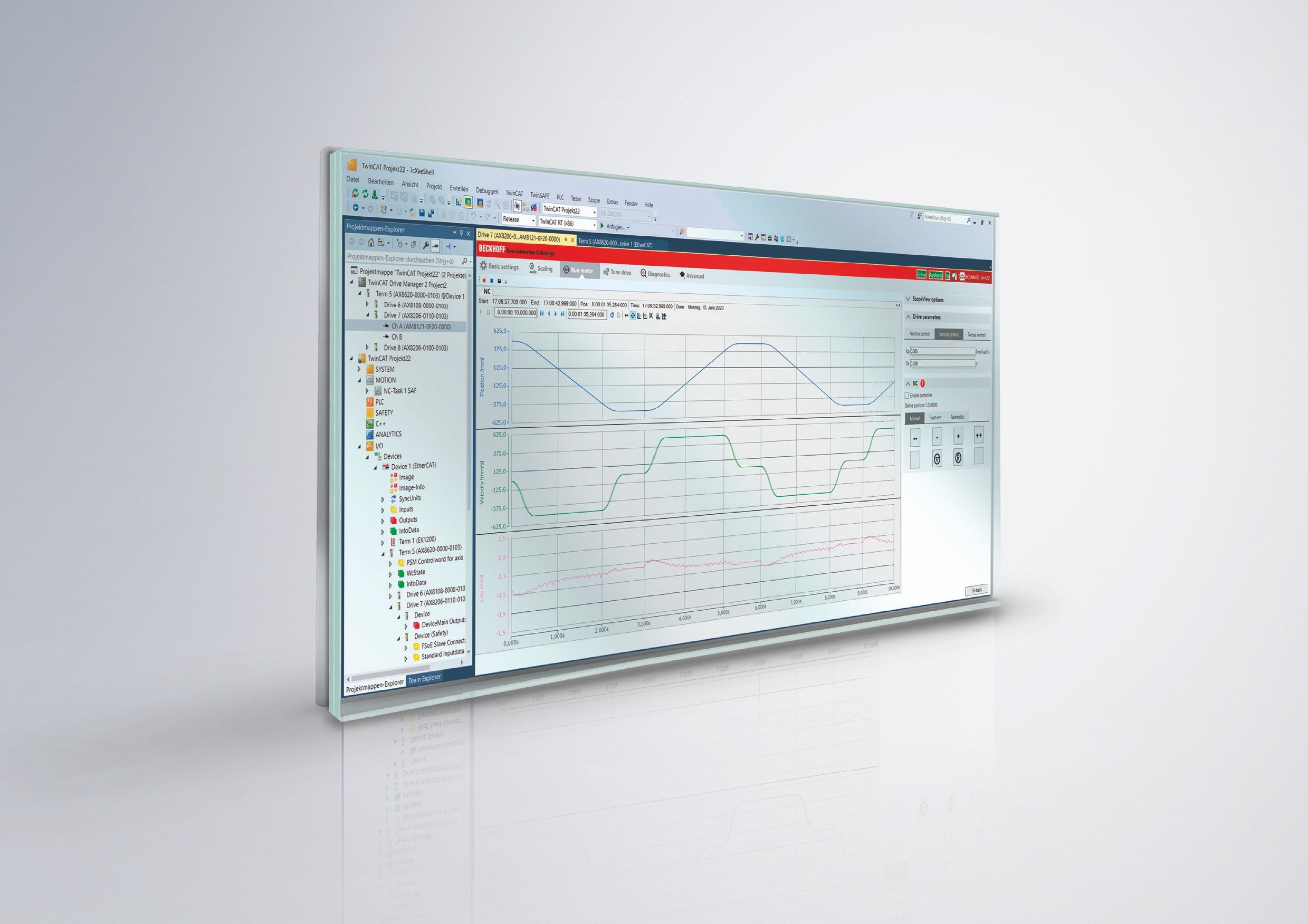 AX8000 | Functional description of multi-axis servo system 1: