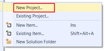 Inserting a project 3: