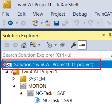 Inserting a project 1:
