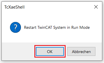 Activate configuration 3: