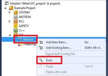 Appending an EtherCAT device 1: