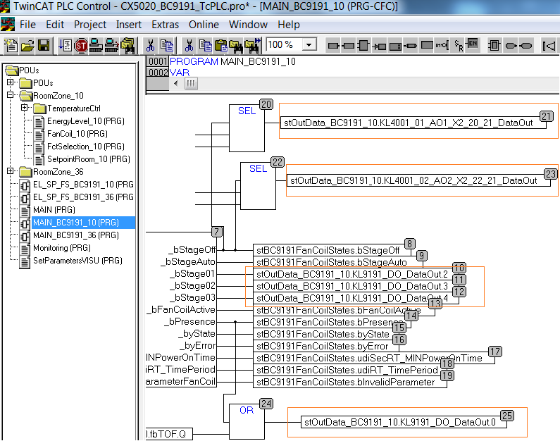 BC9191 in Master /Slave mode 4: