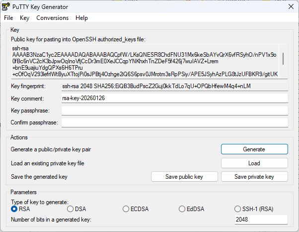 Managing files with the WinSCP client 6: