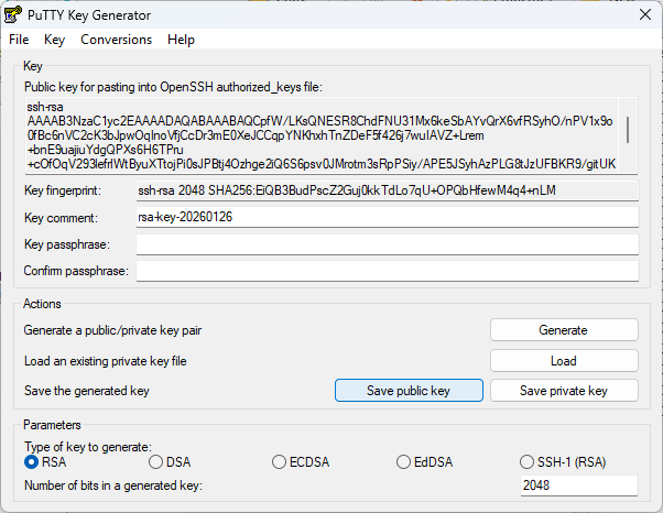 Managing files with the WinSCP client 7: