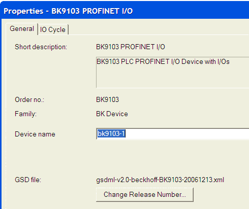 Configuration example with Step 7 3: