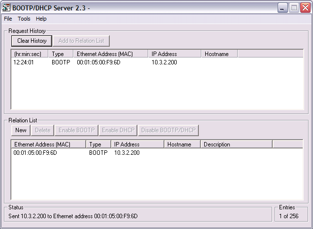 Addressing via Rockwell BOOTP/DHCP Server 2.3 2: