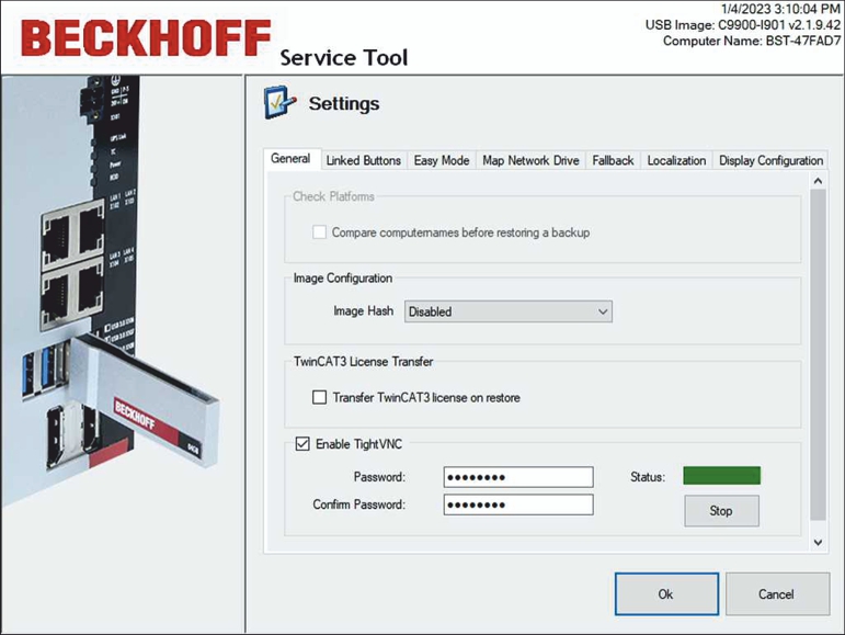 Remote access with TightVNC 1: