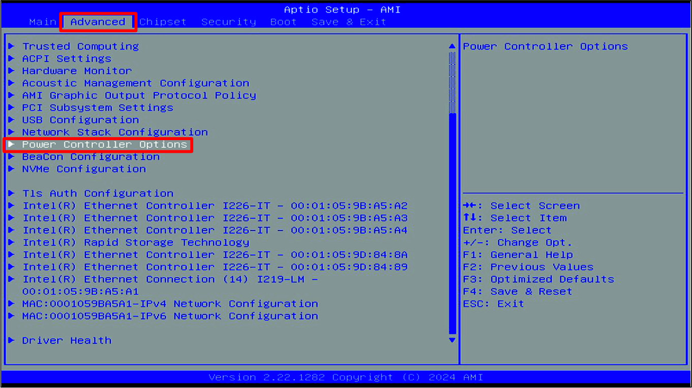 UPS OCT configuration 1: