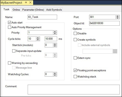 I/O task linking 3: