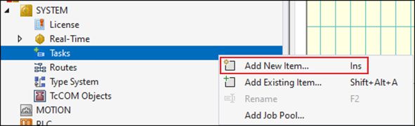 I/O task linking 1: