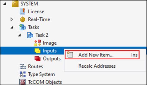 I/O task linking 4:
