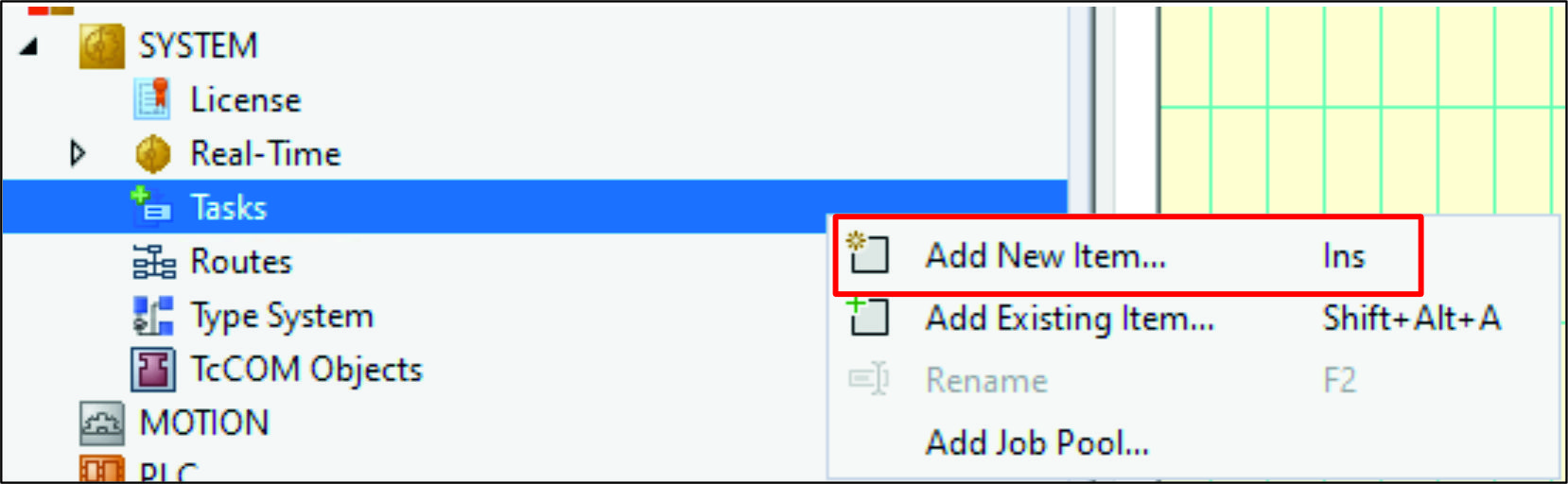 I/O task linking 1: