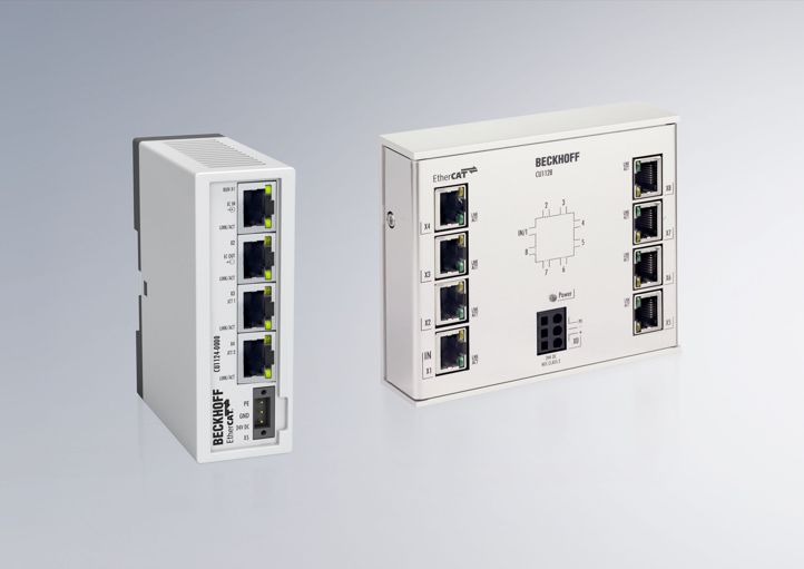 CU112x - EtherCAT junction and EtherCAT hub 1: