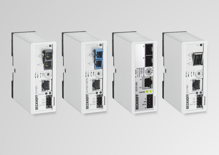CU15x1 - EtherCAT Media Converter 1: