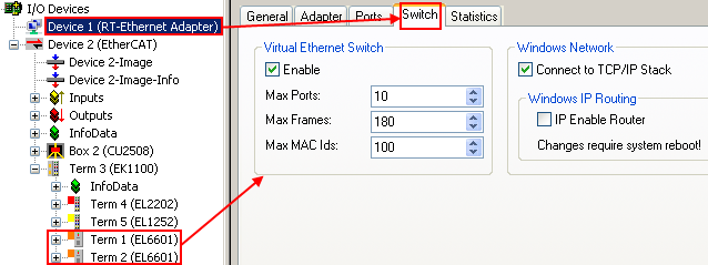 Setting up: Device Ethernet and TCP/IP notes 4: