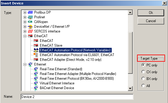 Setting up: Real-time Ethernet (Publisher/Subscriber, EAP push) 2:
