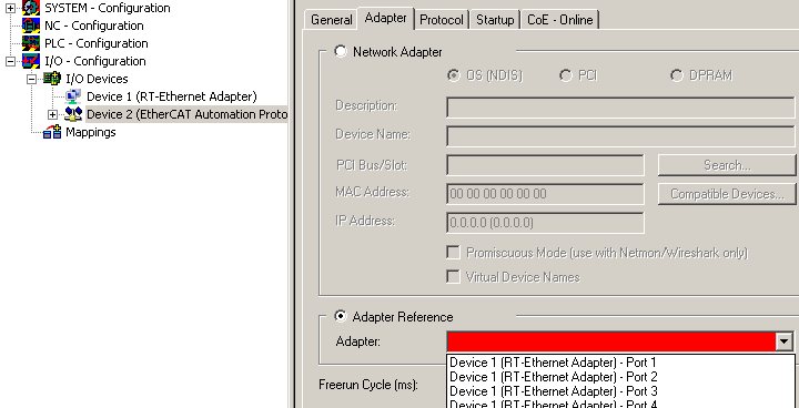 Setting up: Real-time Ethernet (Publisher/Subscriber, EAP push) 3: