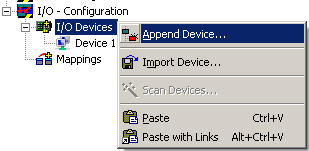 Setting up: Real-time Ethernet (BK90xx, ADS/RAW, EAP polling) 1: