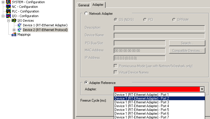 Setting up: Real-time Ethernet (BK90xx, ADS/RAW, EAP polling) 3: