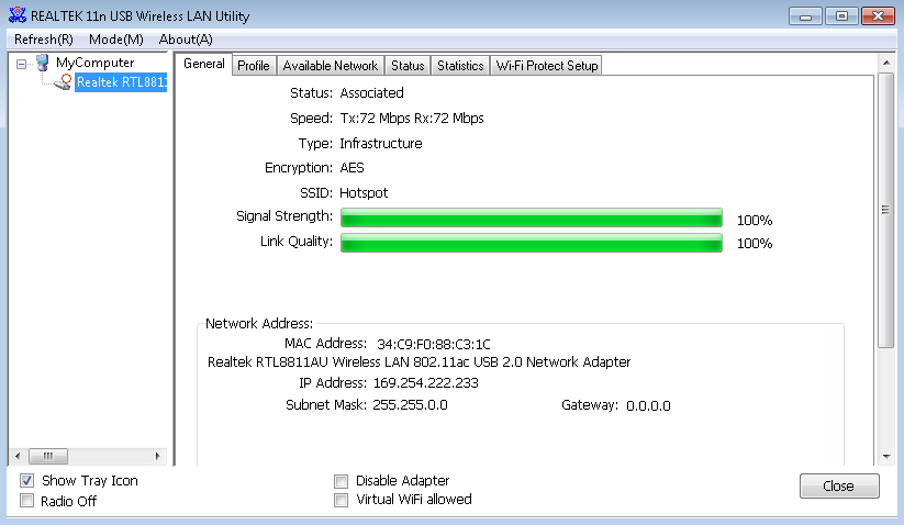 Connecting to WLAN 4: