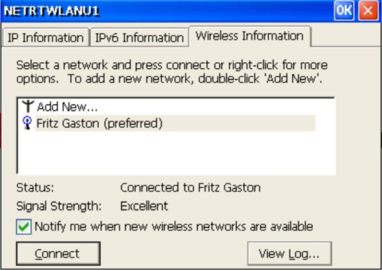 Connecting to WLAN 3: