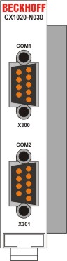 CX1020-N030/40 connections 1:
