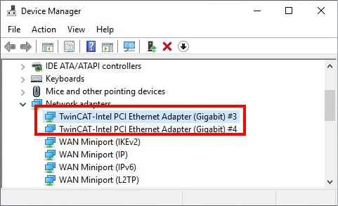Ethernet interfaces (X600, X601) 2: