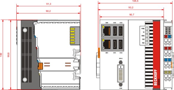 CX5010 - Technical data 1: