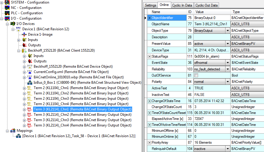 First steps with BACnet/IP 12: