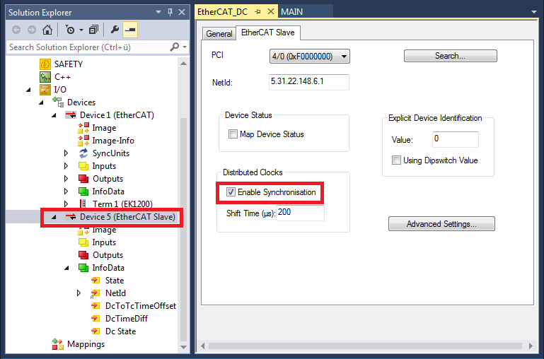 Enabling distributed clocks 1: