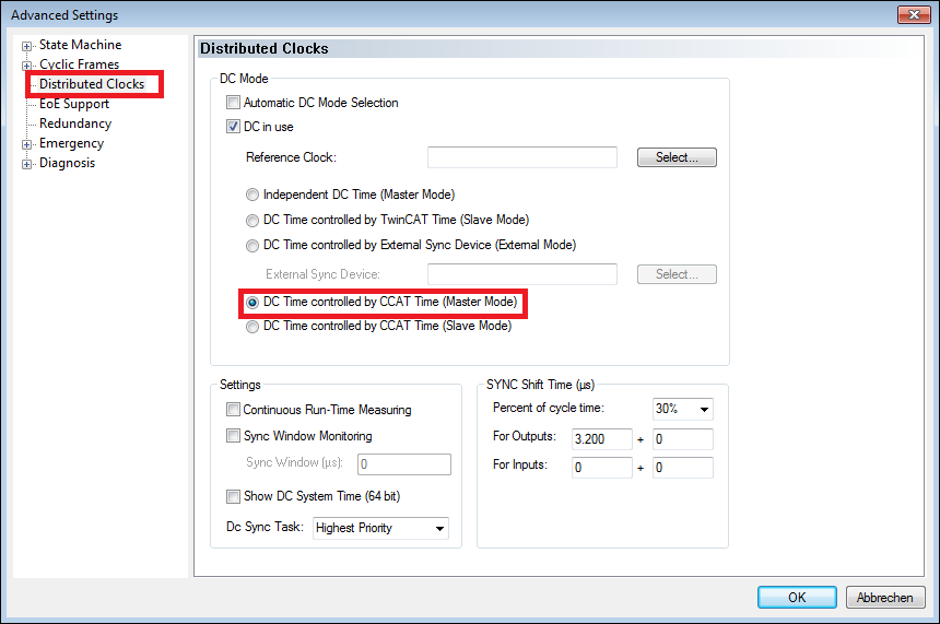 Configuring the lower master 2:
