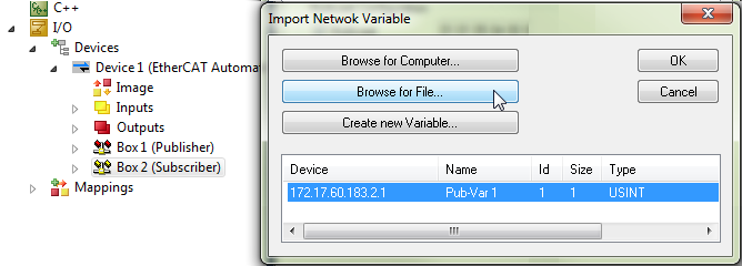 Addition of subscriber variables 3: