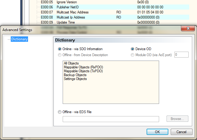 The TwinCAT EAP device 6: