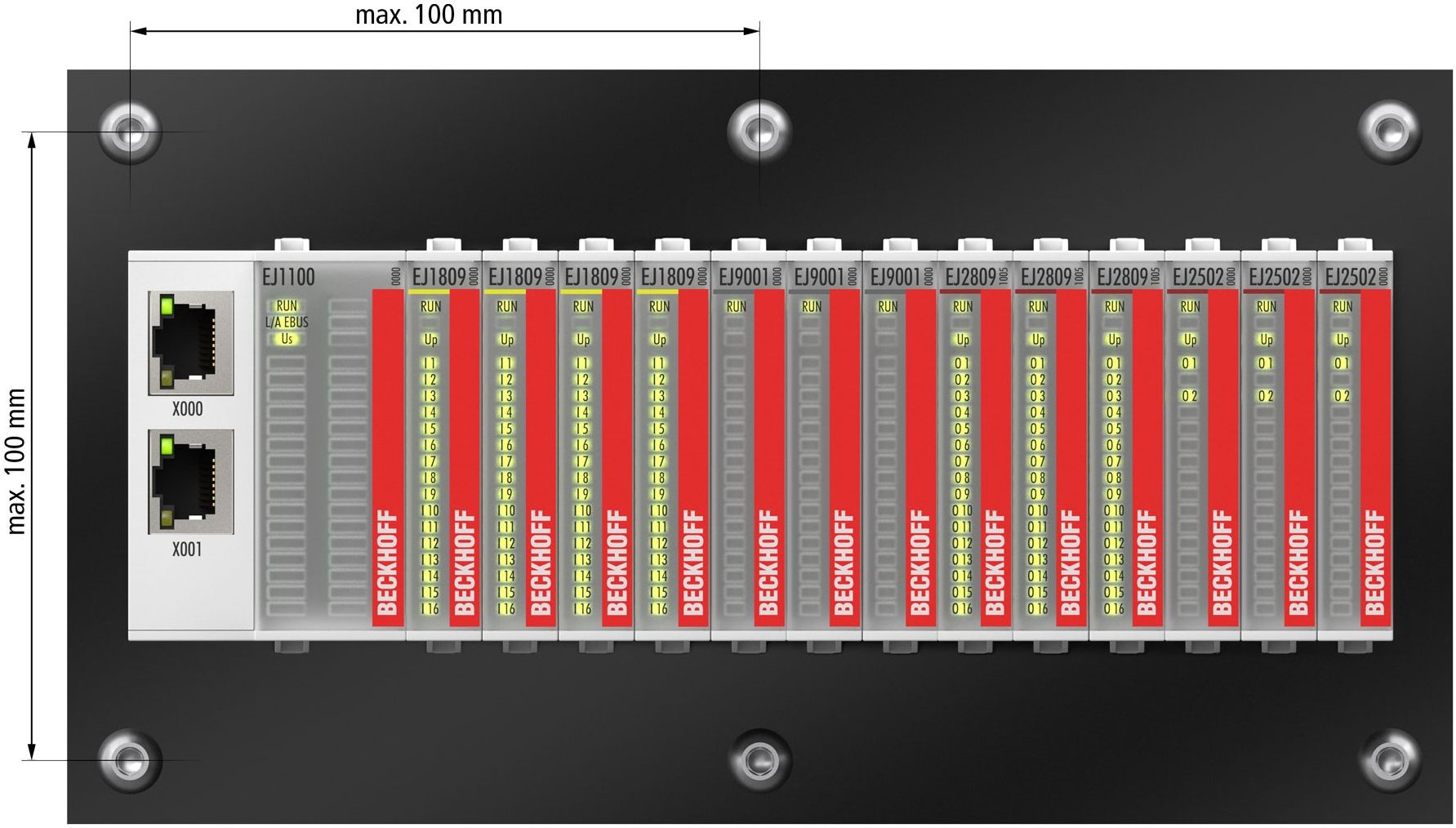 Backplane mounting guidelines 1: