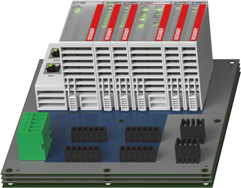 Structure of the PCB layers 1: