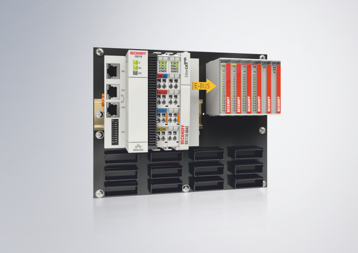 EK1110-004x - EtherCAT EJ coupler, CX and EL terminal connection 1: