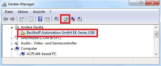 Installing the USB driver 2:
