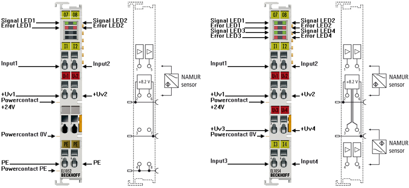 LEDs and connection 1: