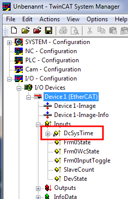 Distributed Clocks settings 3: