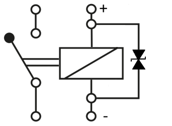 Output protection during DC switching of inductive loads (overvoltage limitation) 4: