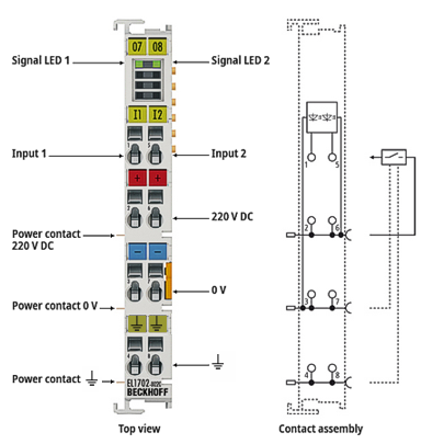 LEDs and connection 1: